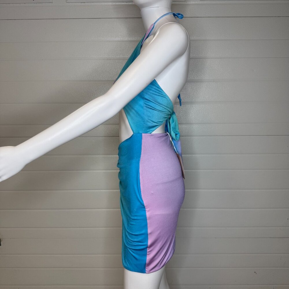 Tiger Mist Lillee Mermaid Gradient Cutout Mini Dress (NWT) - Picture 3 of 9